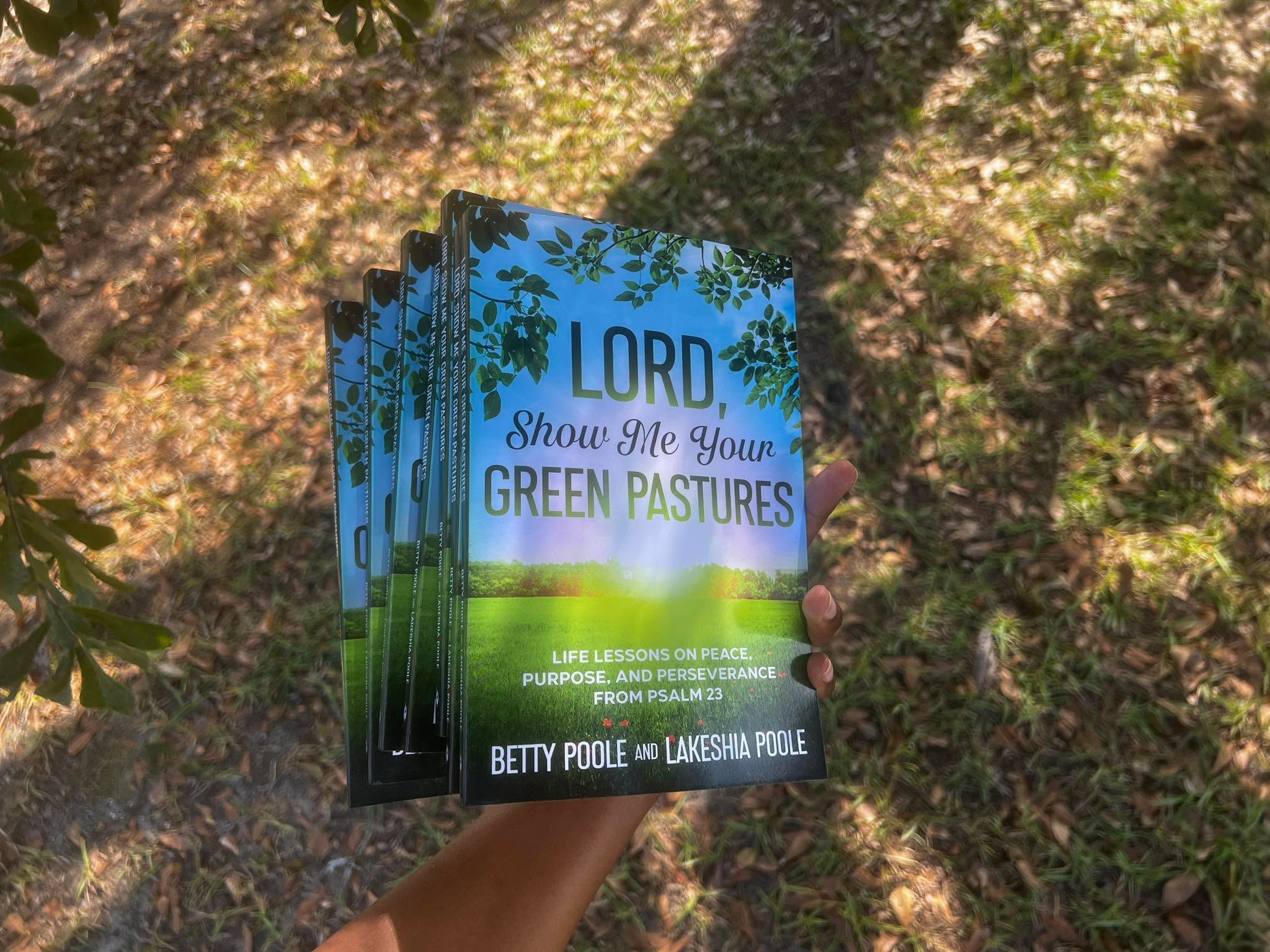 🍂 Today marks the first day of fall—and just like the trees, our lives have seasons. 

Some seasons bring growth, others bring loss, and some invite us to rest.

Lord, Show Me Your Green Pastures is a guide to walk through life’s seasons with God’s peace and purpose.

This fall, why not gather your book club, women’s group, or ministry friends to journey through these pages together?

👉 Message me to grab copies for your group AND get a free discussion guide.