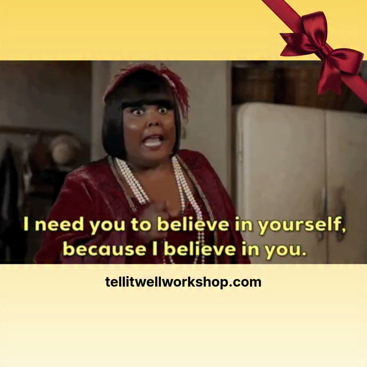One of my fav things about my Tell It Well Writing Workshop is seeing people buy seats for friends who have always wanted to tell their stories. There's something beautiful about people investing in someone else's dream. 🙌🏾

Maybe Tell It Well isn't for you. But I bet you know someone who's been talking about writing a book or sharing their story for YEARSSSSSS.

👉 What if you were the person who helped them finally make progress THIS YEAR?

Sometimes, all someone needs is a little encouragement, the right guidance, and someone who believes they can do it.
Give them more than encouragement -- give them a seat at the table.

Learn more at tellitwellworkshop.com.
